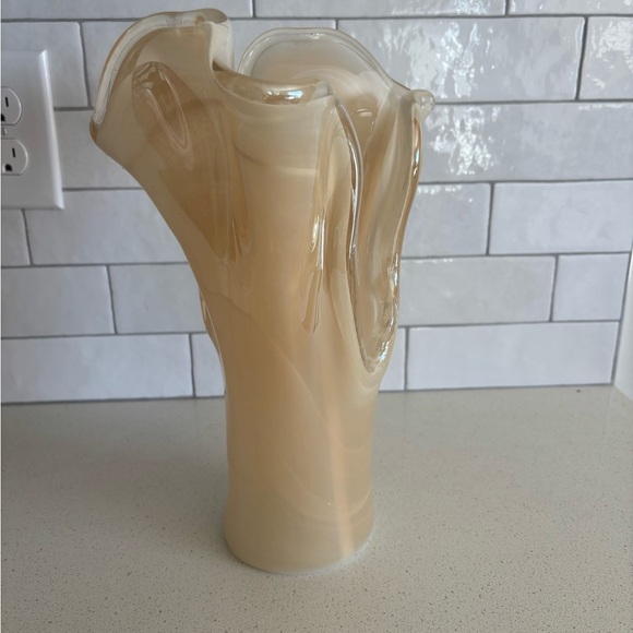 Vtg Murano Vetro Eseguito Secondo La Tecnica Dei Maestri Di Art Glass Lily Vase - Picture 3 of 9